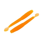 Silikon Sahte Kurt Yem - 2,2g 87mm - Fishack Wormix - Orange - UV Silikon thumbnail 1