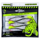 Silikon Sahte Balık - 10g 100mm - Fishack PredatorX - UV Boyalı - Blade thumbnail 4