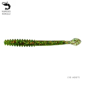 Silikon Sahte Kurt Yem - 2,2g 87mm - Fishack Wormix - Jungle thumbnail 1