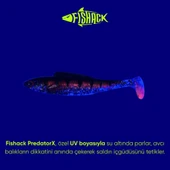 Silikon Sahte Balık - 4,5g 85mm - Fishack PredatorX - UV Boyalı - Spark thumbnail 3