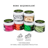 Silikon Yüzen Alabalık Yemi - Floating - 37mm - Sarımsak Kokulu - Turuncu - Trout Bait thumbnail 5