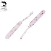 Silikon Kurt Yem - LRF Yem - 1g 52mm - Fishack Wormix - 10 Adet - White thumbnail 1