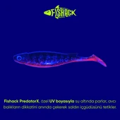 Silikon Sahte Balık - 10g 100mm - Fishack PredatorX - UV Boyalı - Strike thumbnail 3