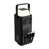 ACL  PW-113 22.5W Hızlı Şarjlı Kamp Lambalı Dahili Kablolu PowerBank  50.000mAh - 2