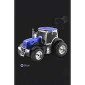 D42 Mavi Traktör Tasarım Usb/fm Radyo Bluetooth Hoparlör Speaker - 3