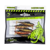 Silikon Sahte Balık - 4,5g 85mm - Fishack PredatorX - UV Boyalı - Copper thumbnail 5