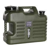 Musluklu Su Bidonu - Madfox Galon Air PE - 18 Litre - Yeşil - 547309 - 1
