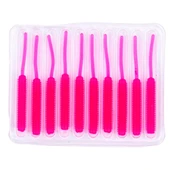 Silikon Kurt Yem - LRF Yem - 1g 52mm - Fishack Wormix - 10 Adet - Pink - UV Silikon thumbnail 4