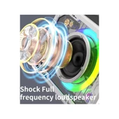 Vtn-82 Taşınabilir Kablosuz Işıklı Bluetooth Hoparlör Ses Değiştirme Özellikli - 3