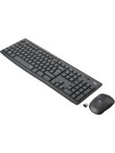 Logitech MK295 Sessiz Kablosuz Türkçe Klavye Mouse Seti - Siyah - 1