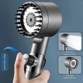 Mucit Home  3 Fonksiyonlu Start Stop Tuşlu Filtreli Basınçlı Masaj Etkili Duş Başlığı - 1