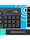 Logitech MK295 Sessiz Kablosuz Türkçe Klavye Mouse Seti - Siyah - 2