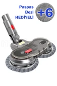 Dyson V10 Uyumlu Mop Temizleme Başlığı Su Hazneli / Tanklı Emici +6 Mop - 1
