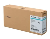 Canon PFI-3700 PC (Photo Cyan) Fotoğraf Cyan Orijinal Mürekkep Kartuş 700 ml. (6451C001) thumbnail 1