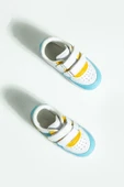 Pembe Potin Rahat Taban Cırtlı Çocuk Sneakers 001-700-23ÇT - 12