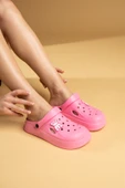 Pembe Potin Uğur Böceği EVA Comfort Taban Günlük&Plaj Kadın Sandalet DNZ95 - 3