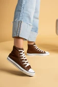 Pembe Potin Rahat Taban Cnvrs Kadın Sneaker 10-3030-22Keten - 8