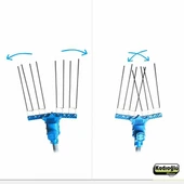 Atrax V4 Pro Akülü Zeytin Hasat Makinası Hm202at (alttan Teleskopik Boru Aparatlı) - 2