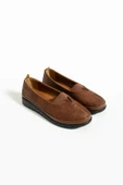 Pembe Potin Comfort Taban İç Astar Deri Kadın Ayakkabı 43-5560-23 - 4