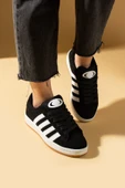 Pembe Potin Kalın Bağcıklı Şerit Detaylı Rahat Taban Kadın Sneakers 001-3458-25Beyaz - 6