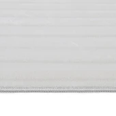 Krem Yumuşak Bubble Peluş Halı Yolluk – Kaymaz Tabanlı, Yıkanabilir B001A_CREAM - 3