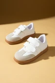 Pembe Potin Rahat Taban Cırtlı Çocuk Sneaker 001-7000-25 - 3