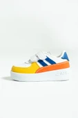 Pembe Potin Rahat Taban Cırtlı Çocuk Sneakers 001-700-23 - 5