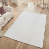 Yumuşak Peluş Halı – Kaymaz Tabanlı, Yıkanabilir, Modern Dokulu Halı - 6