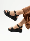 Moda Ayakkabı 148 Ortopedik Kadın Sandalet Ayakkabı - 3