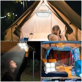 Cata CT-4698 Miami 200W Solar Projektör Güneş Enerjili, 3 Renk Modlu, Dimmerli, 336 LED’li Şarjlı Dış Mekan Aydınlatma Lambası (IP65, 7200 mAh) - 6