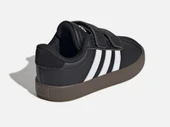 adidas VL Court 3.0 Bebek Siyah Spor Ayakkabı ID9156 thumbnail 6