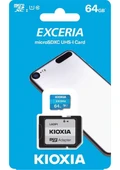Kioxia Exceria LMEX1L064GG2 Class 10 UHS-I U1 64 GB Micro SD Kart - 2