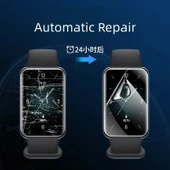 Xiaomi Smart Band 10 Uyumlu  3 Adet Şeffaf Ultra koruyucu Nano Jelatin thumbnail 7