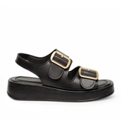 Moda Ayakkabı 145 Ortopedik Kadın Sandalet Ayakkabı - 3