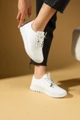 Pembe Potin Bağcıklı Rahat Taban Kadın Sneaker 59-685-25 - 7