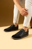Pembe Potin Dikiş Detaylı Rahat Taban Bağcıklı Kadın Sneakers 001-1007-24Z - 2