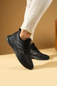 Pembe Potin Bağcıklı Triko Rahat Taban Erkek Sneakers 001-0022-24MSs - 3
