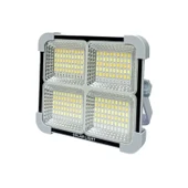 Cata CT-4698 Miami 200W Solar Projektör Güneş Enerjili, 3 Renk Modlu, Dimmerli, 336 LED’li Şarjlı Dış Mekan Aydınlatma Lambası (IP65, 7200 mAh) - 1