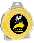 Otomatik Sarım Misina Başlık + Yedek Kare Misina 3.5 MM 40 Metre Çim Kesici Takım thumbnail 4