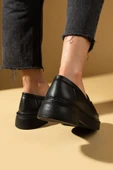 Pembe Potin Yüksek Taban Toka Detaylı Kadın Loafer 43-1803-25Cilt - 7