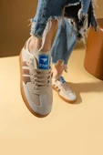 Pembe Potin Şerit Detaylı Kaymaz Taban Bağcıklı Kadın Sneakers 001-030-24Çt - 5