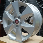 Sıfır OPAR 15 inç Fiorino, Egea, Doblo SILVER Jant Takımı - 6x15 5x98 ET44 58.1 - OEM: 55178576 - 3