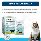 OneVet Probiyotik Saşe Kediler Için Sindirim Ve Bağışıklık Sistemi Destekleyici Toz Şase 7x1 gr - 6