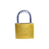 Eko Sarı Boyalı Kısa Kancalı Asma Kilit 20mm - 1