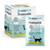 OneVet Probiyotik Saşe Kediler Için Sindirim Ve Bağışıklık Sistemi Destekleyici Toz Şase 30x1 gr - 1