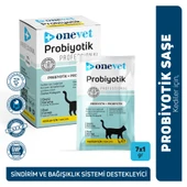 OneVet Probiyotik Saşe Kediler Için Sindirim Ve Bağışıklık Sistemi Destekleyici Toz Şase 7x1 gr - 2
