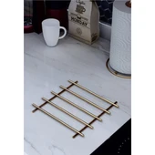 Yanmaz Paslanmaz Çelik Nihale Gold Renk thumbnail 1