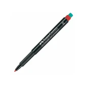 Faber-Castell 152521 Asetat Kalemi M Kırmızı - 1