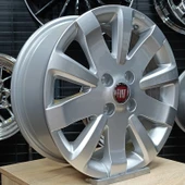 Sıfır OPAR 15 inç SILVER Fiat Jant Takımı - 4x98 ET44 58,1 Fiorino, Doblo, Linea - OEM: 55176166 - 2