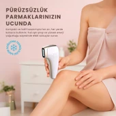 Mieco Sapphire Soğutma Özellikli IPL Lazer Epilasyon Aleti (Safir Cam) - MOR + Gözlük ve Çanta Hediyeli - 4